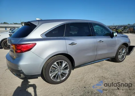 2017 Acura Mdx Technology из США, поврежденный, VIN 5FRYD4H56HB024393